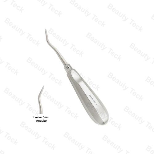 LUXIER ROOTS ELEVATORS 3mm, ANGULAR