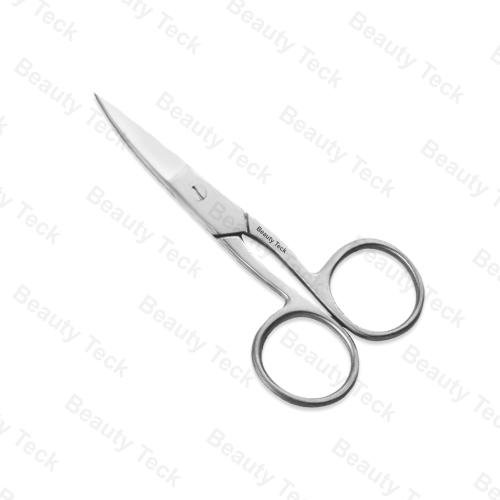Medical-Grade Nail Scissors (Fix Screw, Mirror/Satin) Curved: BTB2-1289