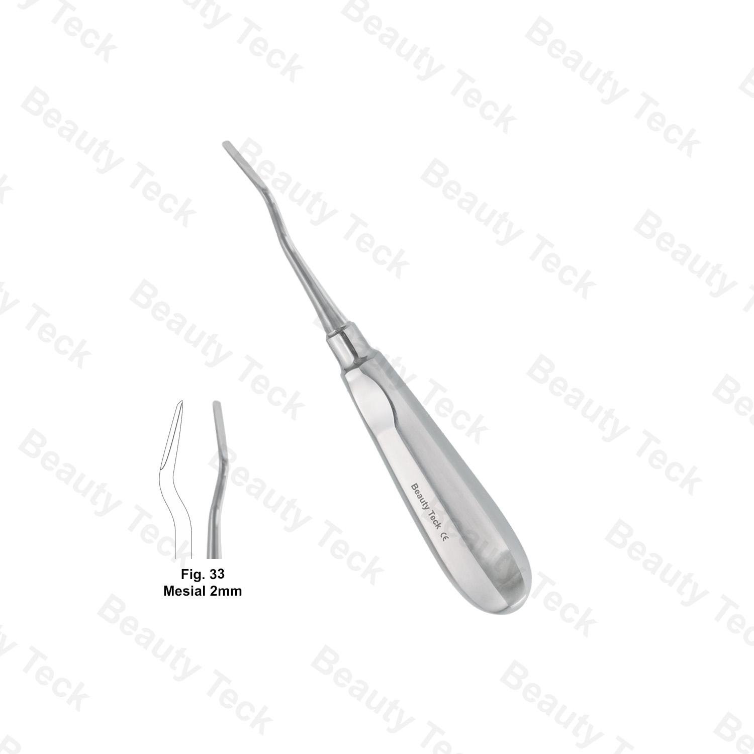 MEISAL & DISTAL ROOTS ELEVATORS FIG.33 MEISAL 2mm