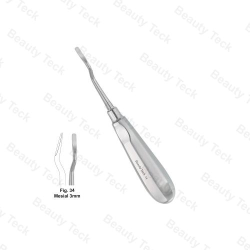 MEISAL & DISTAL ROOTS ELEVATORS FIG.34 MEISAL 3mm