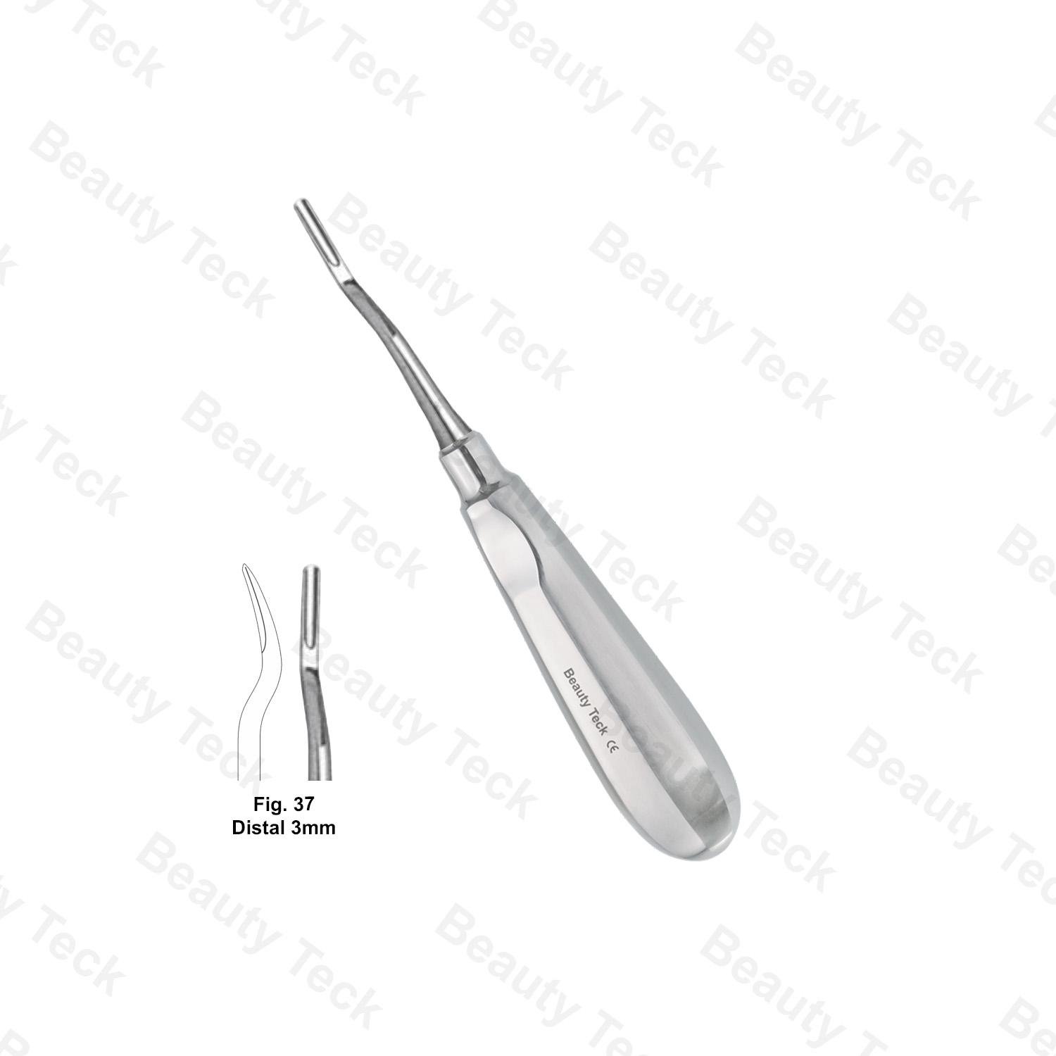 MEISAL & DISTAL ROOTS ELEVATORS FIG.37 DISTAL 3mm