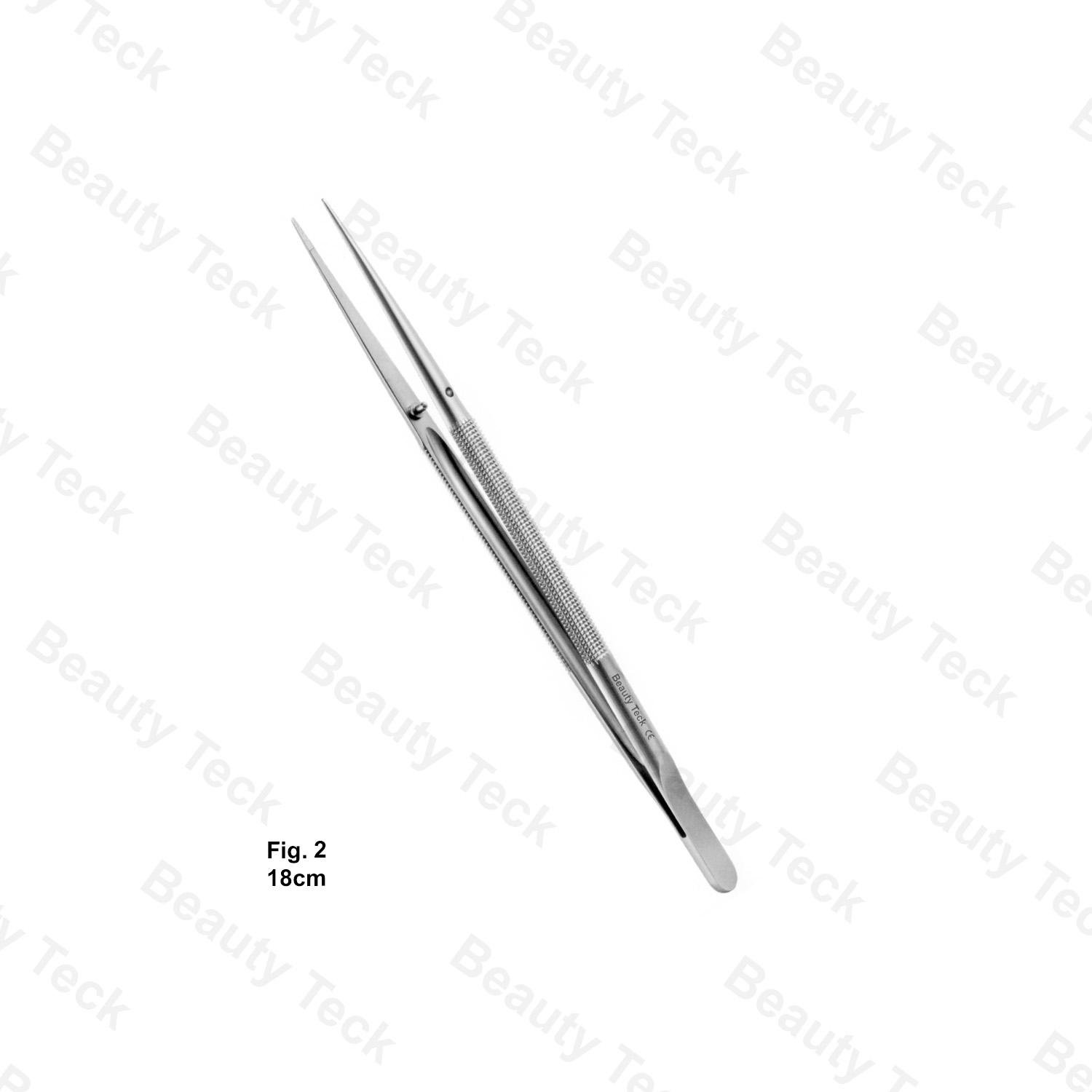 MICRO SURGERY TWEEZER 18cm (FIG.2) STRAIGHT