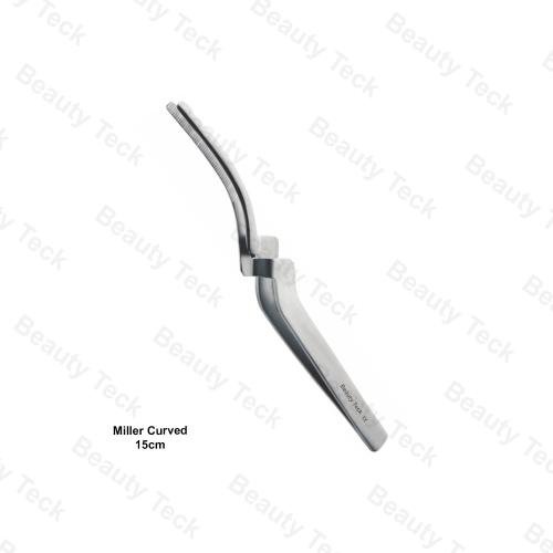 MILLER FORCEPS (15cm) CURVED
