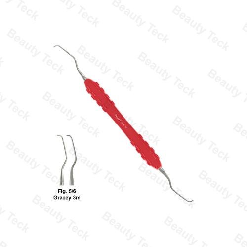 MINI FIVE CURETTES (FIG.5/6 GRACEY 3M)