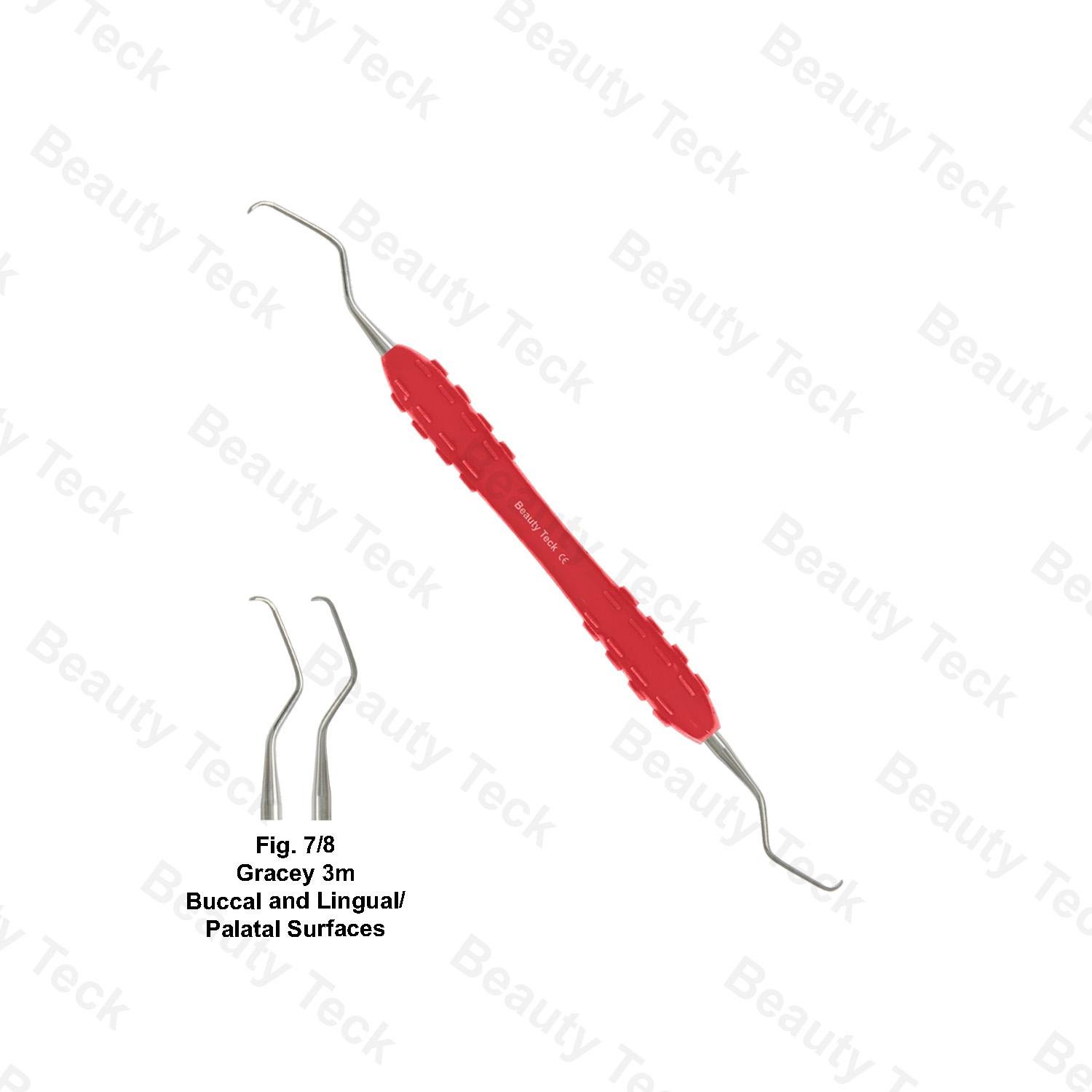 MINI FIVE CURETTES (FIG.7/8 GRACEY 3M)