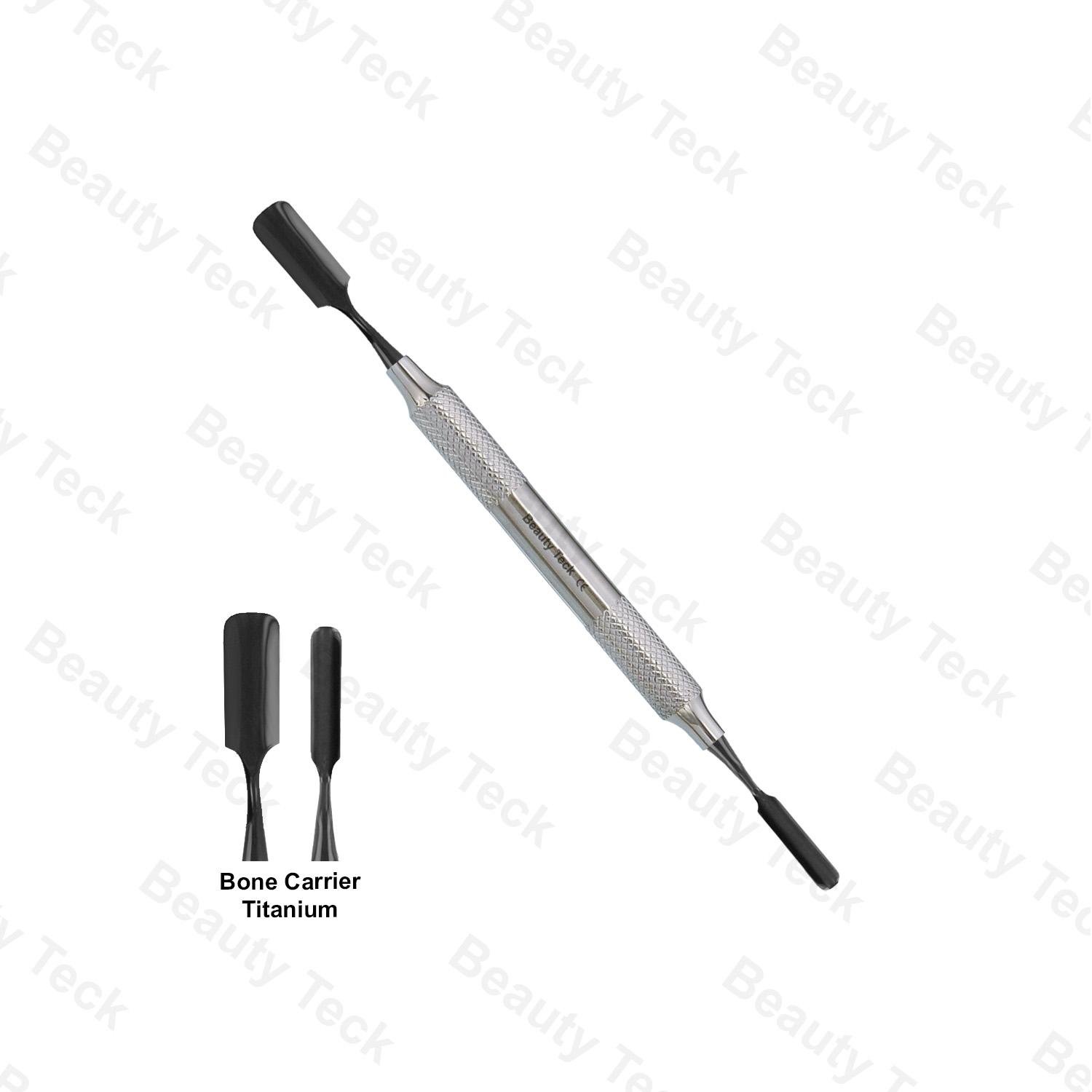 MIXING SPATULA WITH SHOVEL (BONE CARRIER TITANIUM)