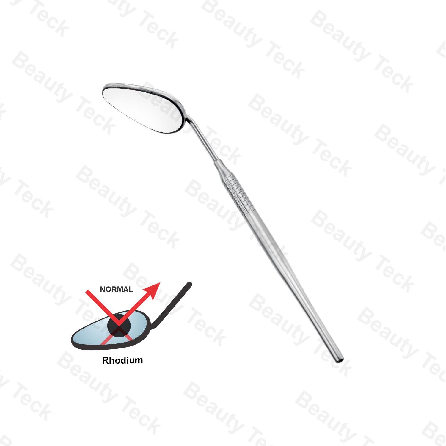 MOUTH MIRROR RHODIUM FRONT SURFACE