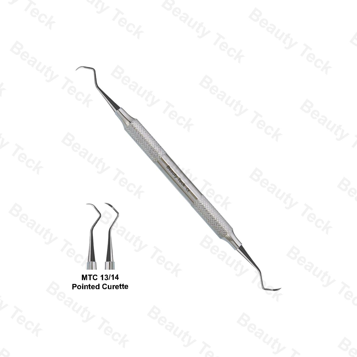 MTC 13/14 POINTED CURETTE (HOLLOW HANDLE)