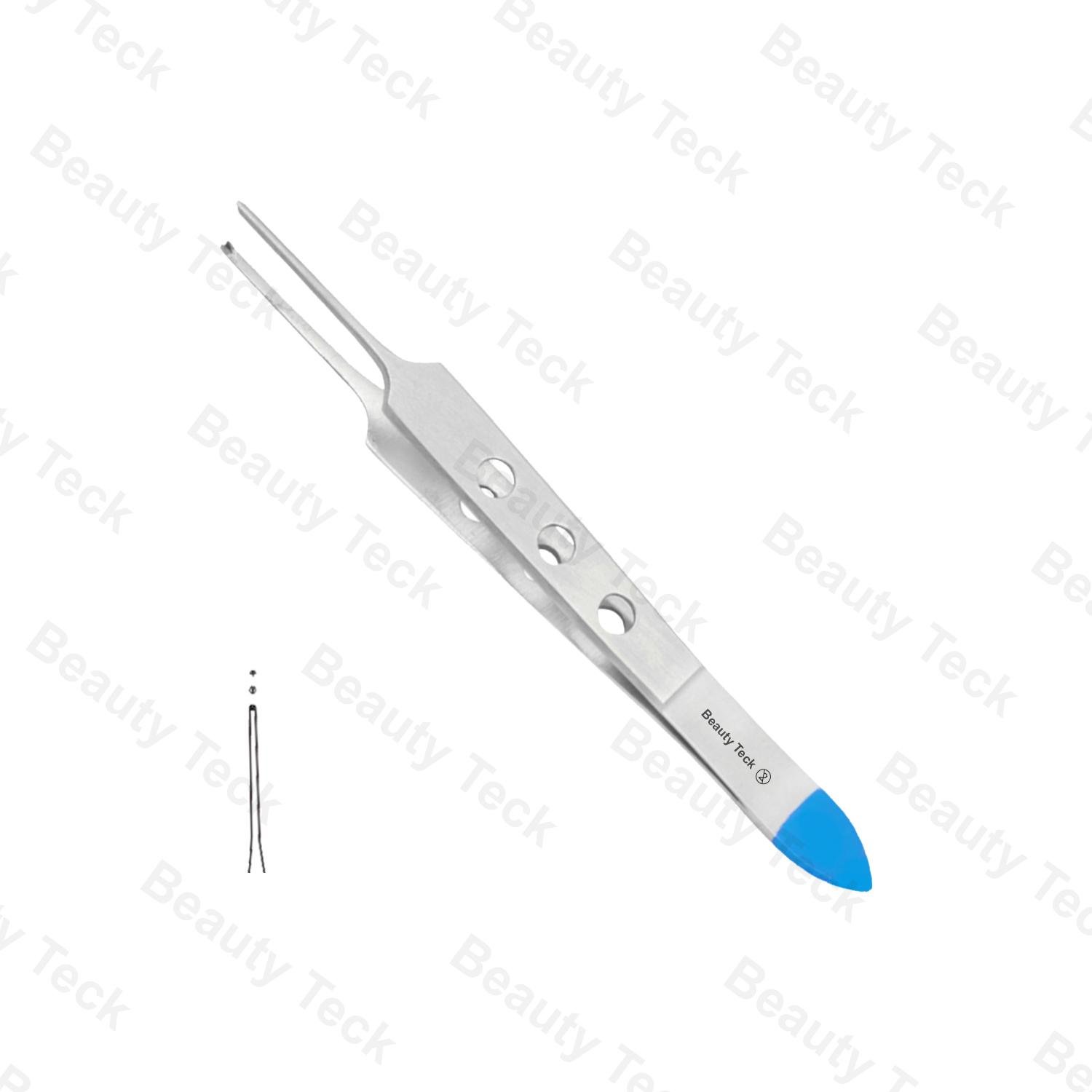 Non-Sterile Single Use Bishop Harmon Eye Forceps 1x2 Teeth