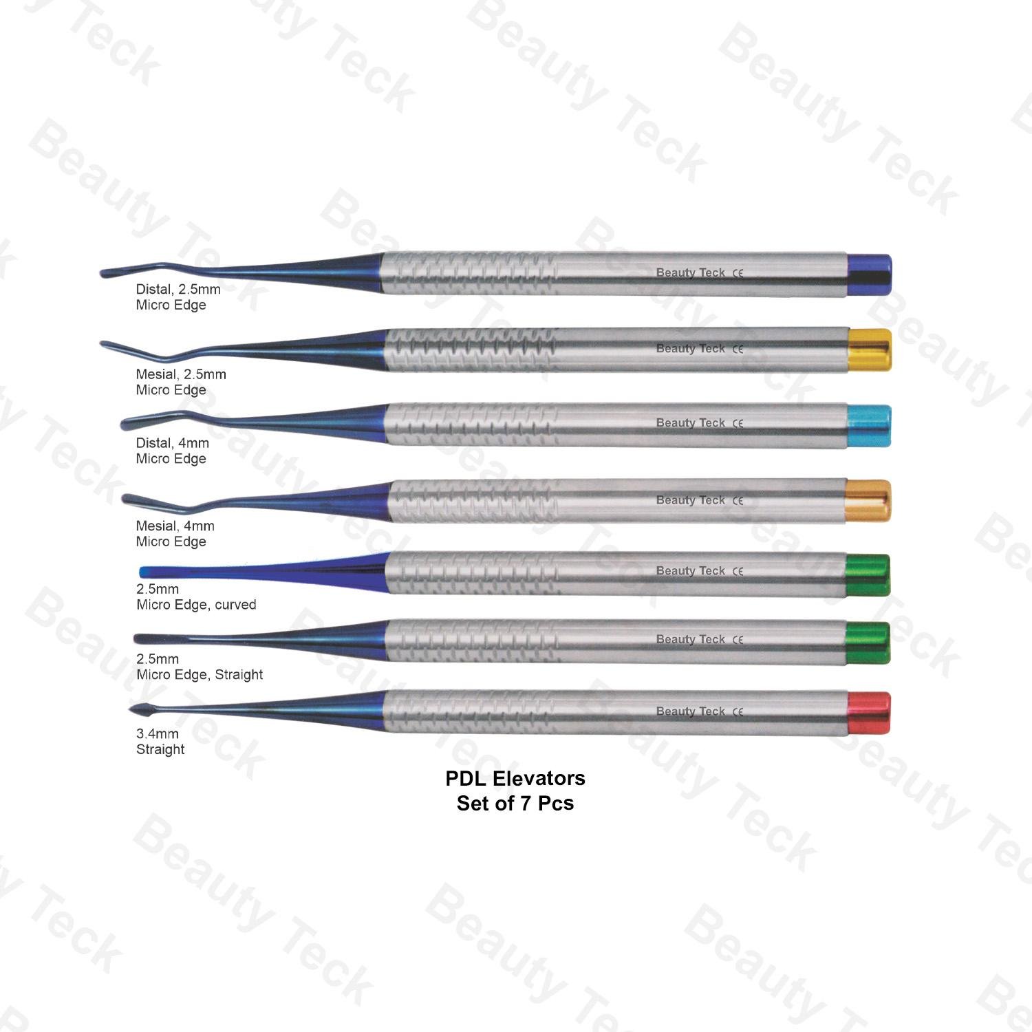 PDL Elevators Set (7 Pcs) Color Coated Blue Titanium