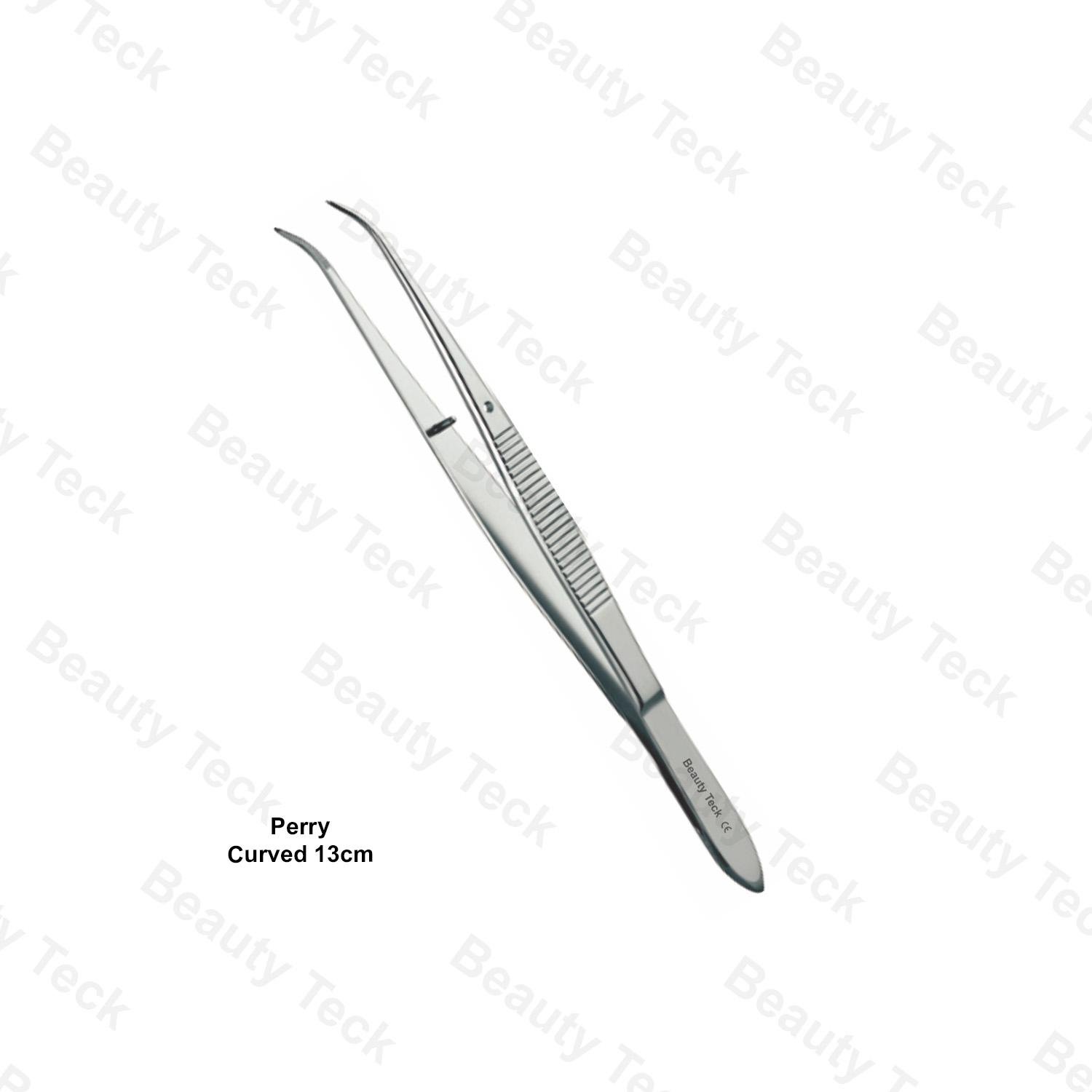 PERRY TWEEZER (13cm) CURVED