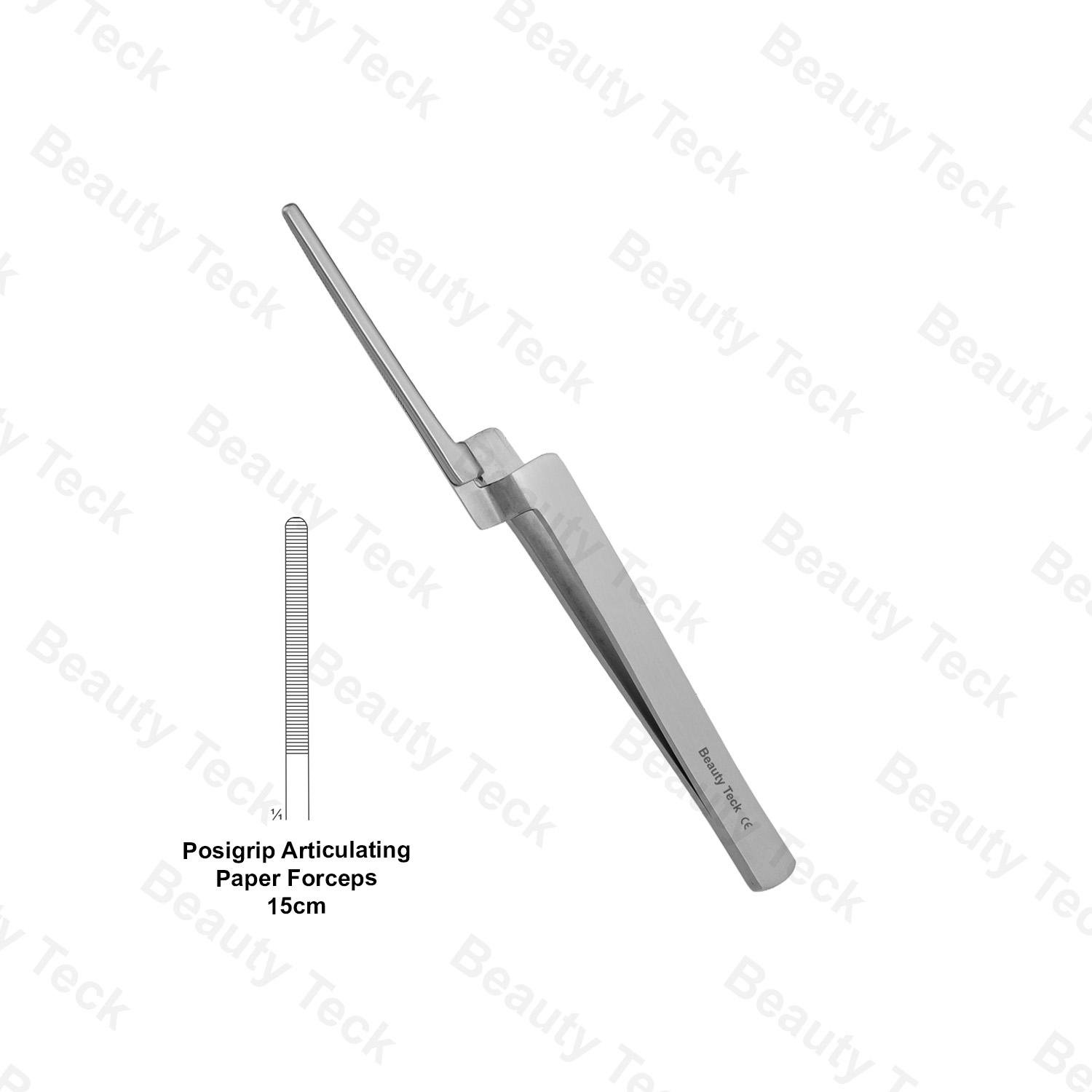 POSIGRIP ARTICULATING PAPER FORCEPS (15cm)