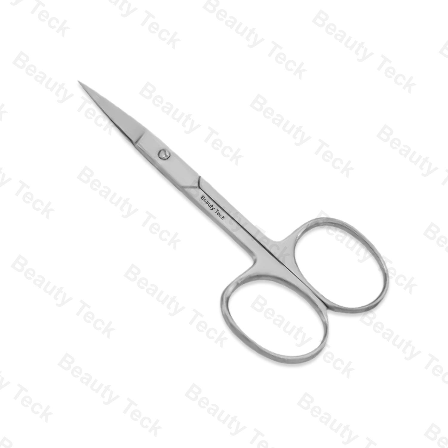 Product Name: BEAUTY Teck Cuticle Scissors (Euro Screw, Mirror/Satin) BTB2-1103