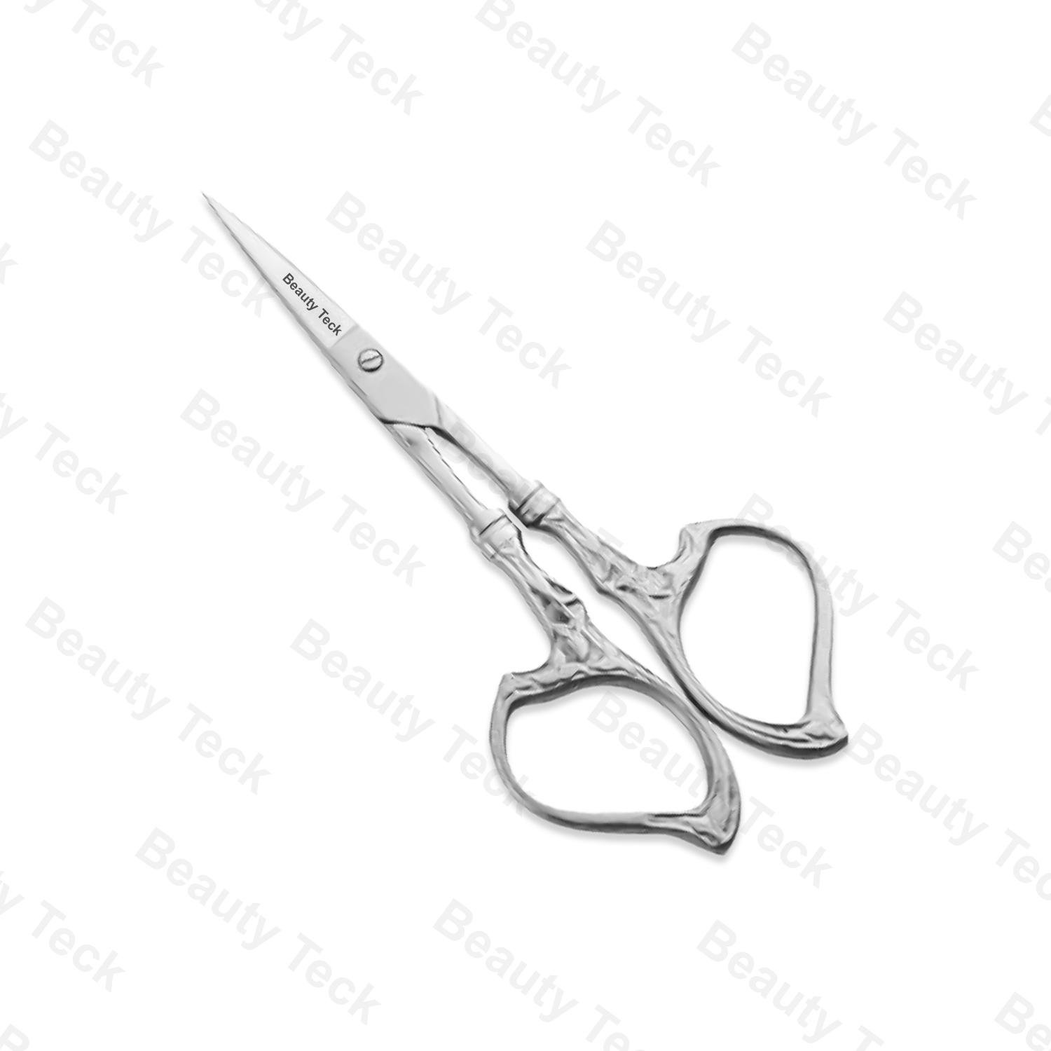 Product Name: BEAUTY Teck Embroidery Scissors (Mirror/Satin, Straight) BTB2-1353