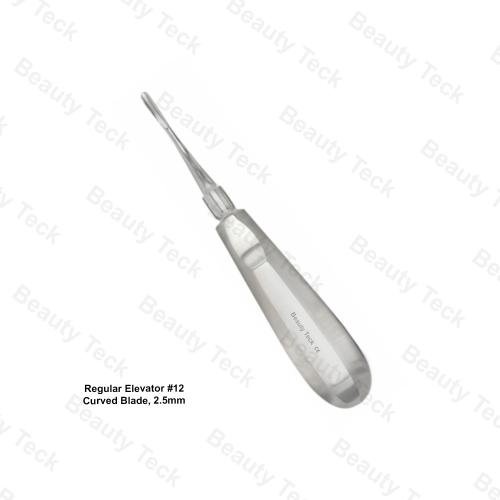 Regular Root Elevator 12 Curved Blade 2.5mm