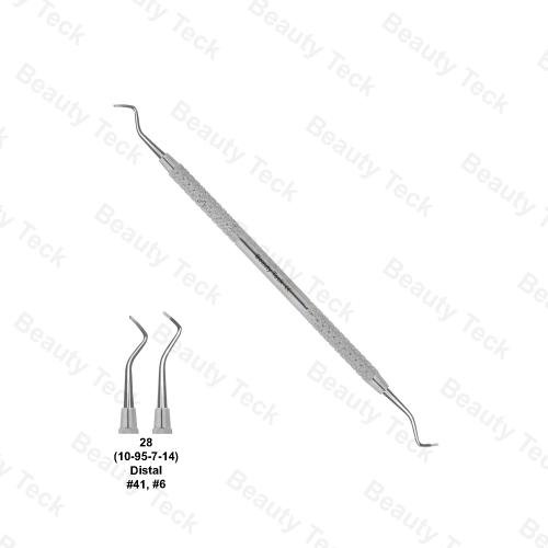 RESTORATIVE INSTRUMENT MARGIN TRIMMERS 28 (10-95-7-14) DISTAL (41, 6)