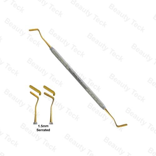 RETRACTION GINGIVAL CORD PACKER (1.5mm SERRATED)