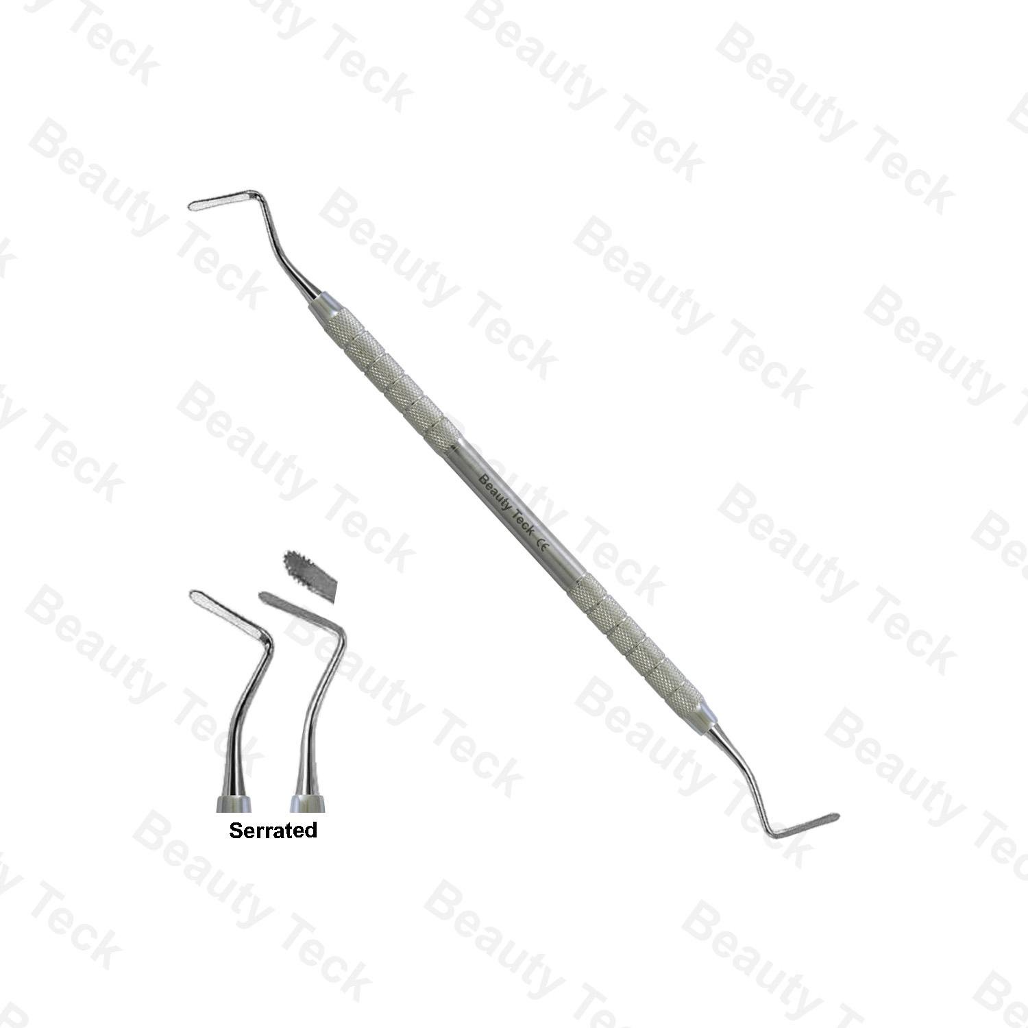 RETRACTION GINGIVAL CORD PACKER (SERRATED) 1