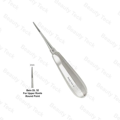 Root Elevator DL 32 Bein (Round Point for Upper Roots)