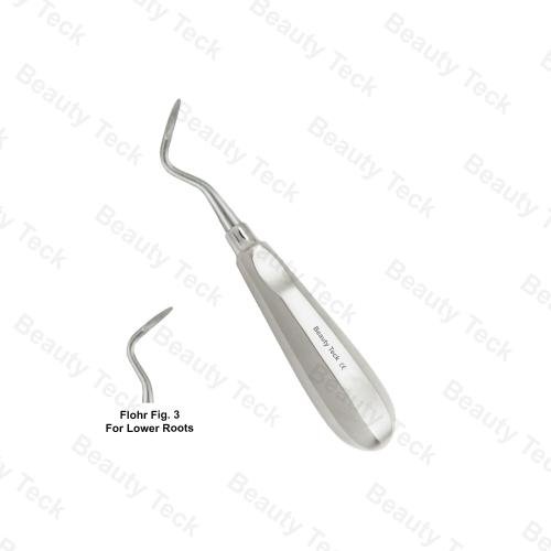 Root Elevator Flohr (Fig. 3, Left for Lower Roots)