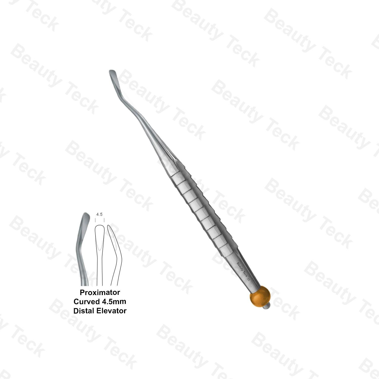 Root Elevator Proximator (4.5mm, Curved Distal)