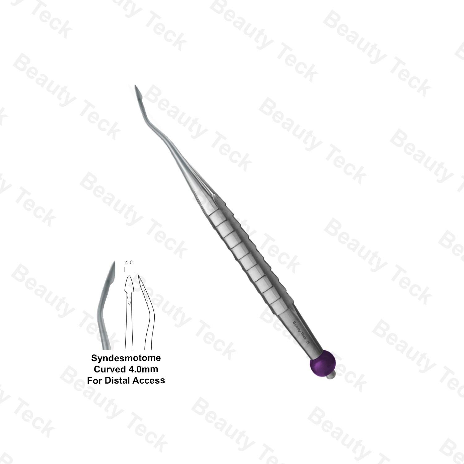 Root Elevator Syndesmotome (Curved, 4.0mm Distal)