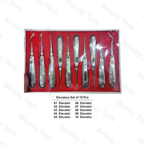 Root Elevators (Set of 10 Pcs) Box Case