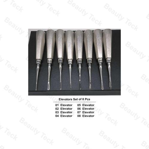 Root Elevators Premium Black Box (Set of 8 Pcs)