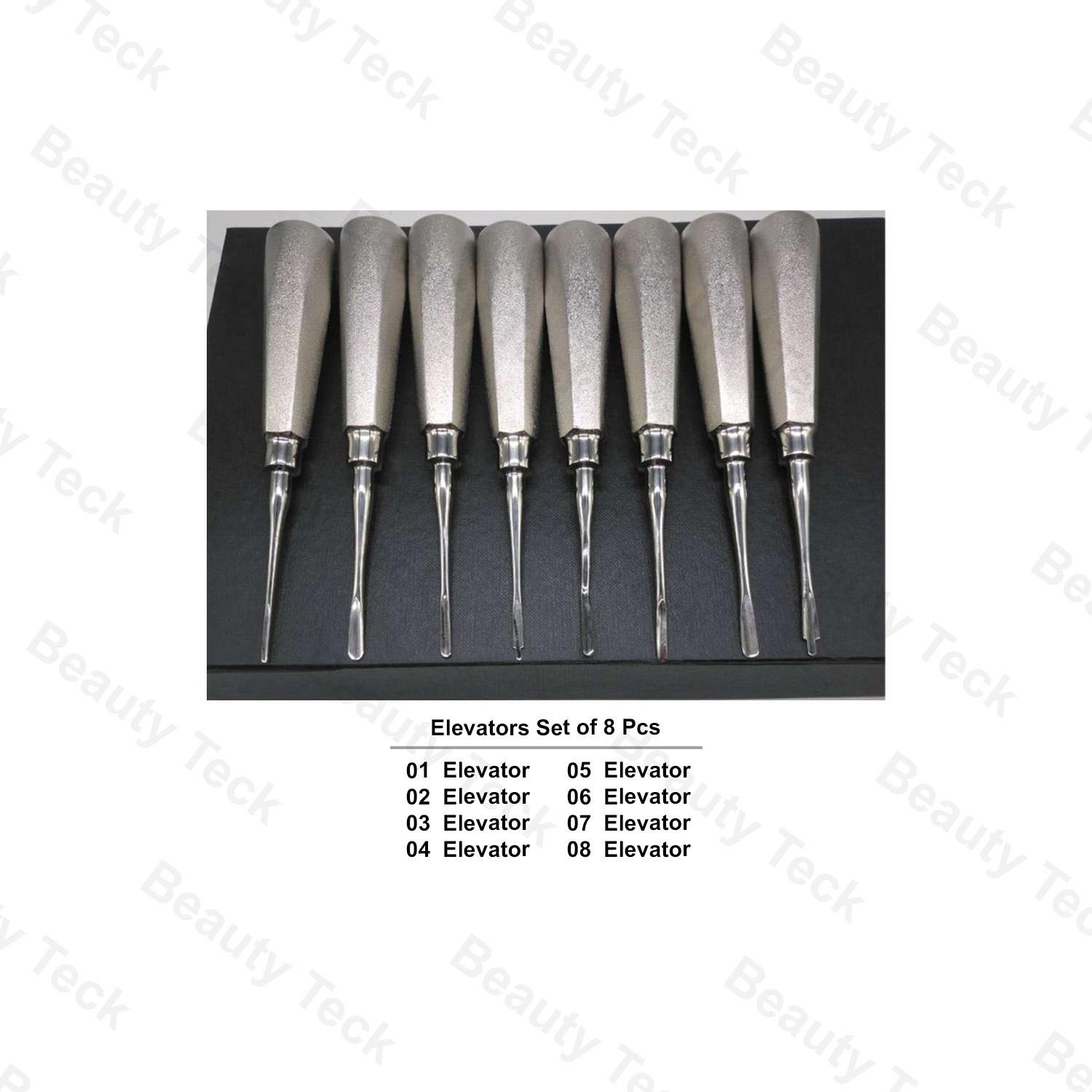 Root Elevators Premium Black Box (Set of 8 Pcs)
