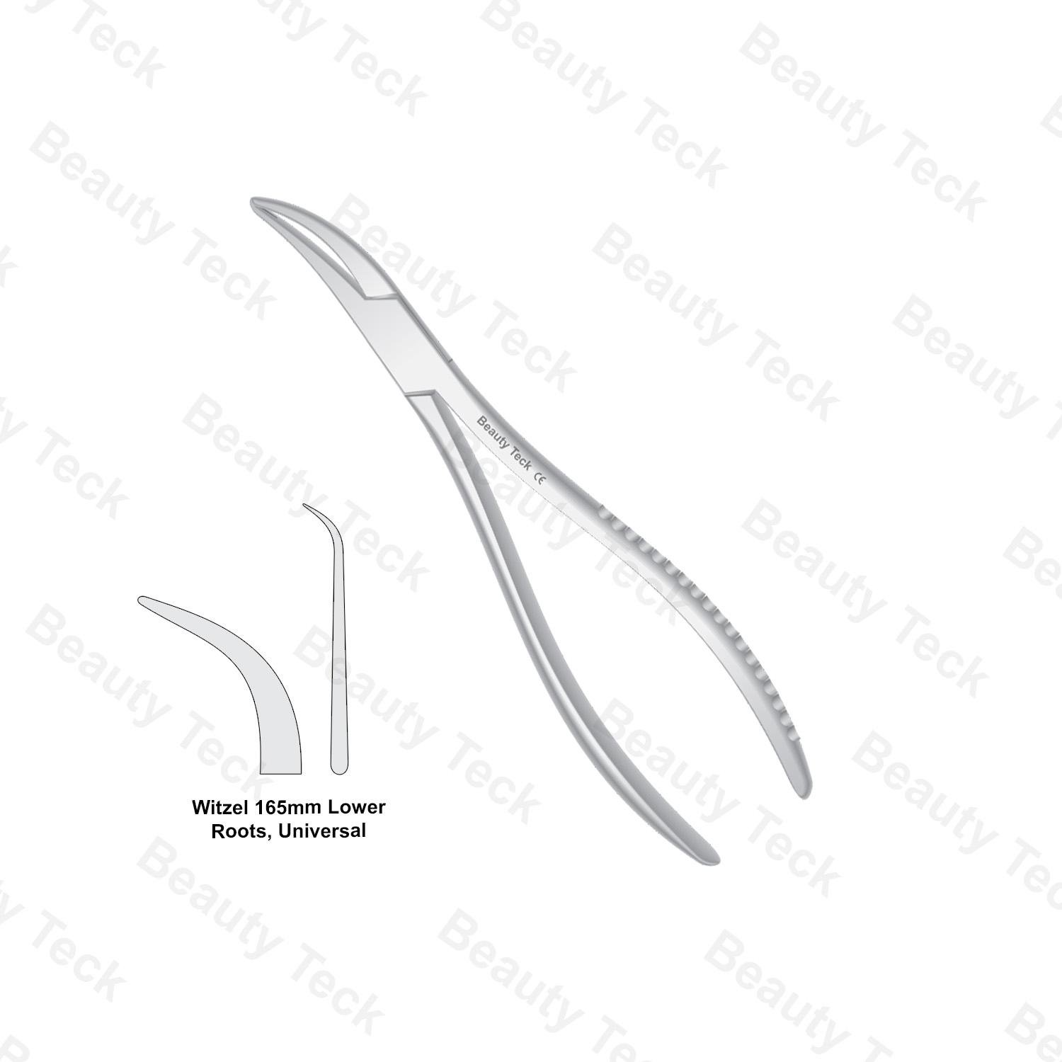 ROOT FRAGMENT FORCEP (WITZEL 165mm LOWER ROOTS UNIVERSAL)