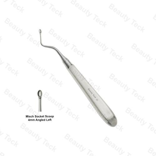 ROOTS ELEVATOR (MISCH SOCKET SCOOP 4mm ANGLED LEFT)