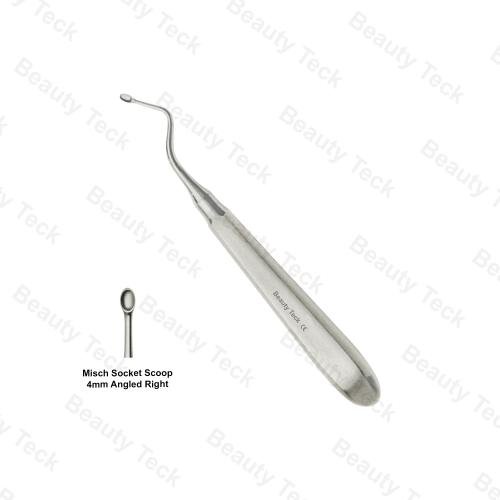 ROOTS ELEVATOR (MISCH SOCKET SCOOP 4mm ANGLED LEFT) BTRE2-022
