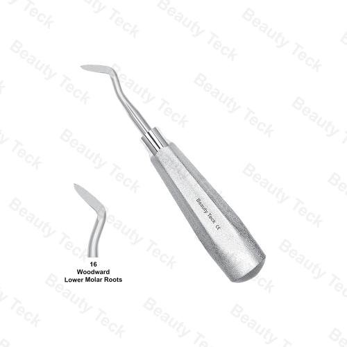 ROOTS ELEVATORS  #16 WOODWARD LOWER MOLAR ROOTS  