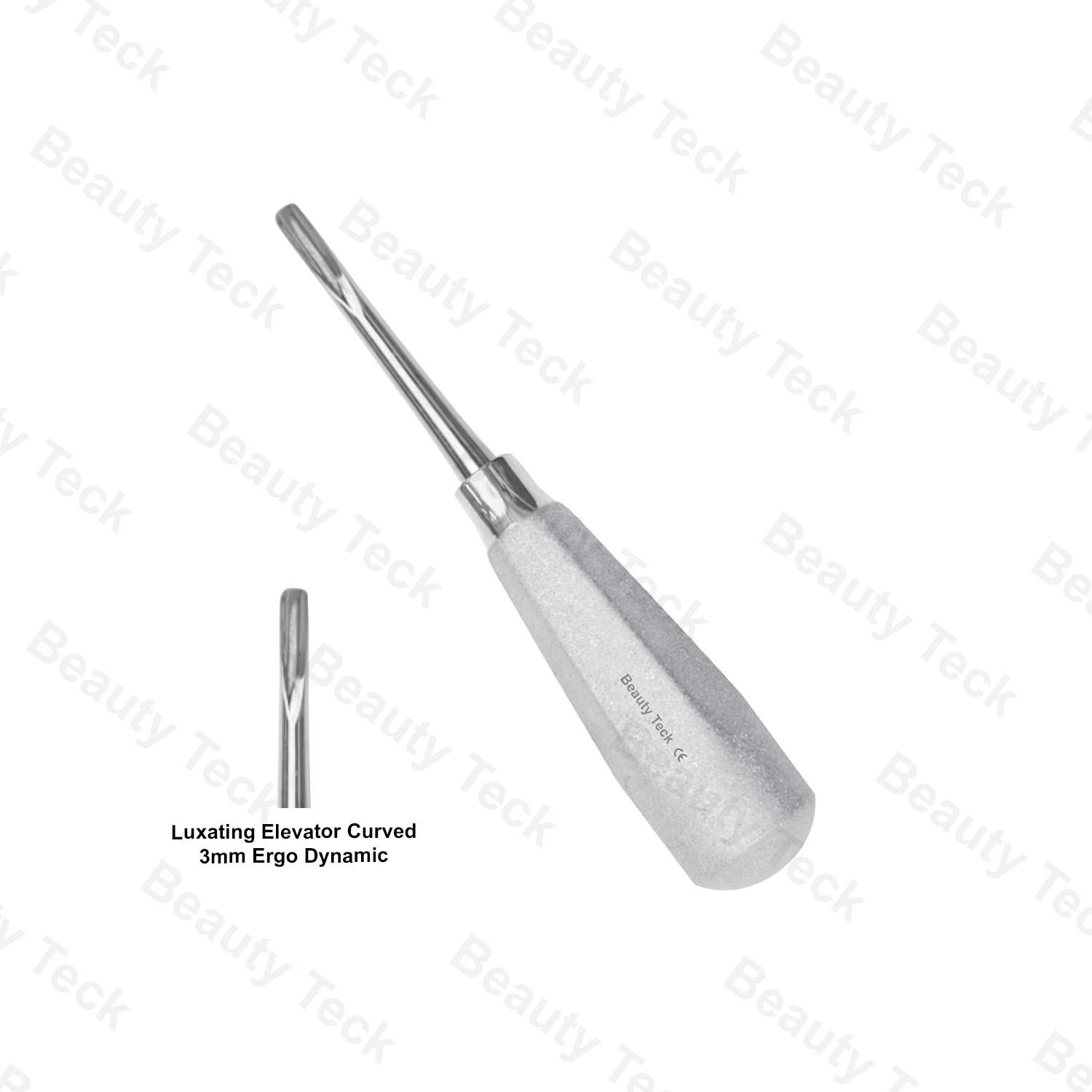 ROOTS ELEVATORS LUXATING ELEVATOR CURVED 3mm (ERGO DYNAMIC)