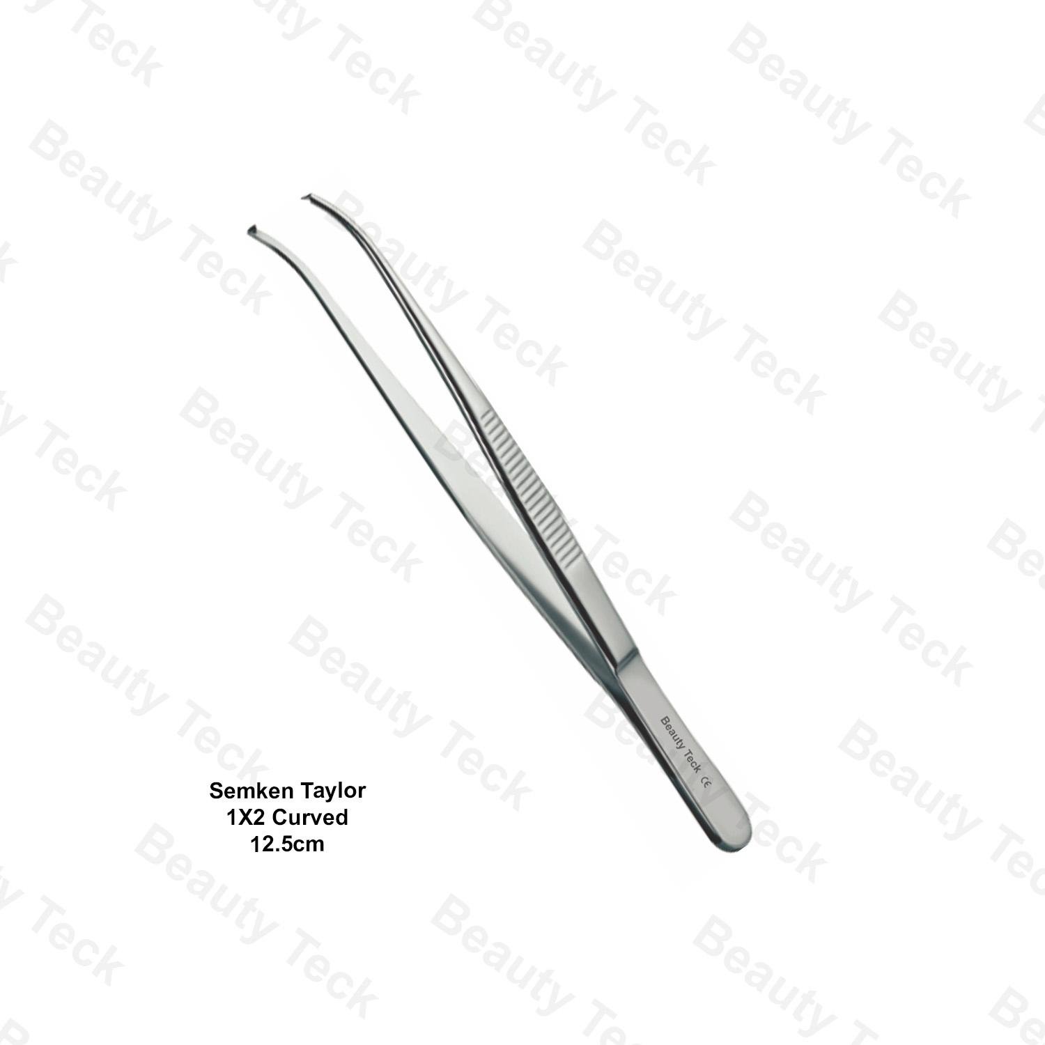 SEMKEN TAYLOR TWEEZER (12.5cm) 1×2 CURVED