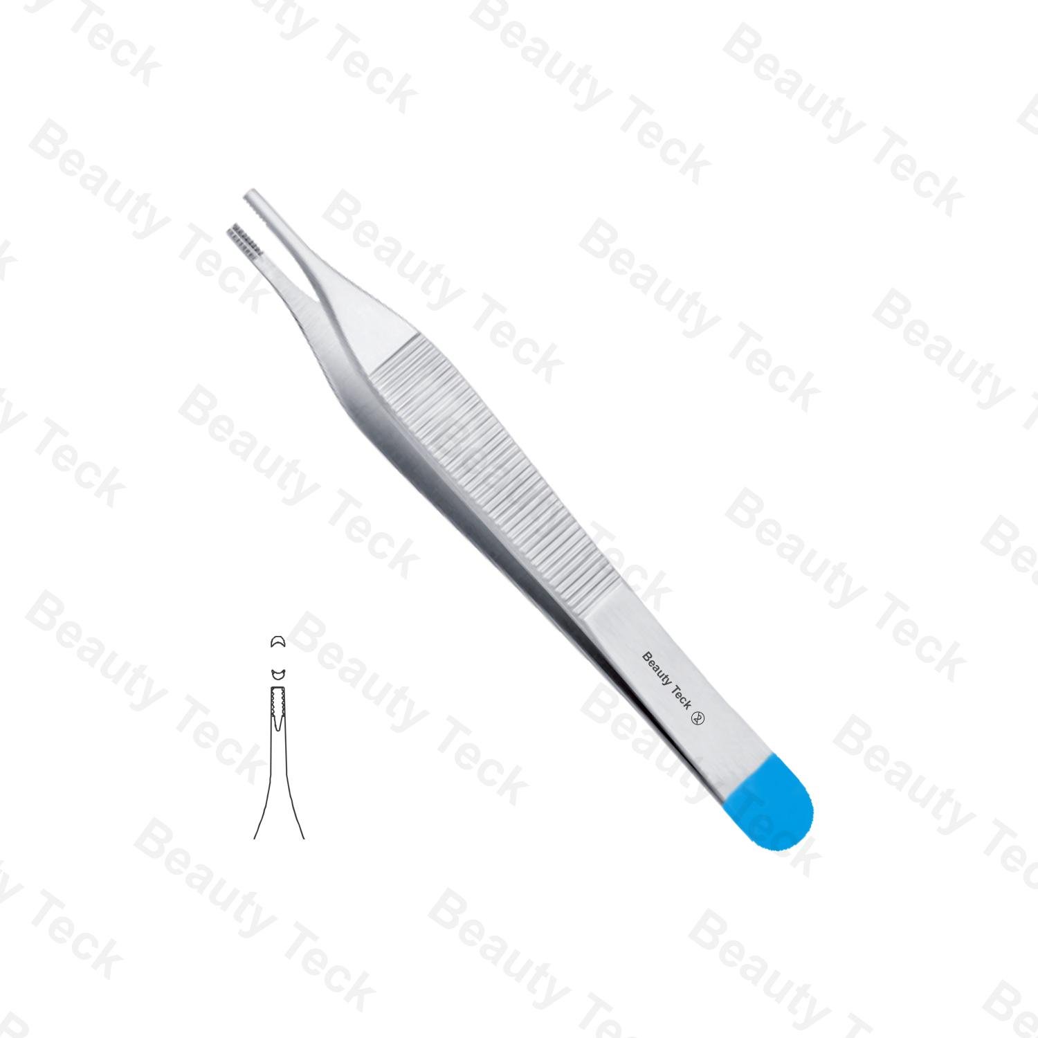 Single Use Adson Brown Tissue Forceps,Sharp