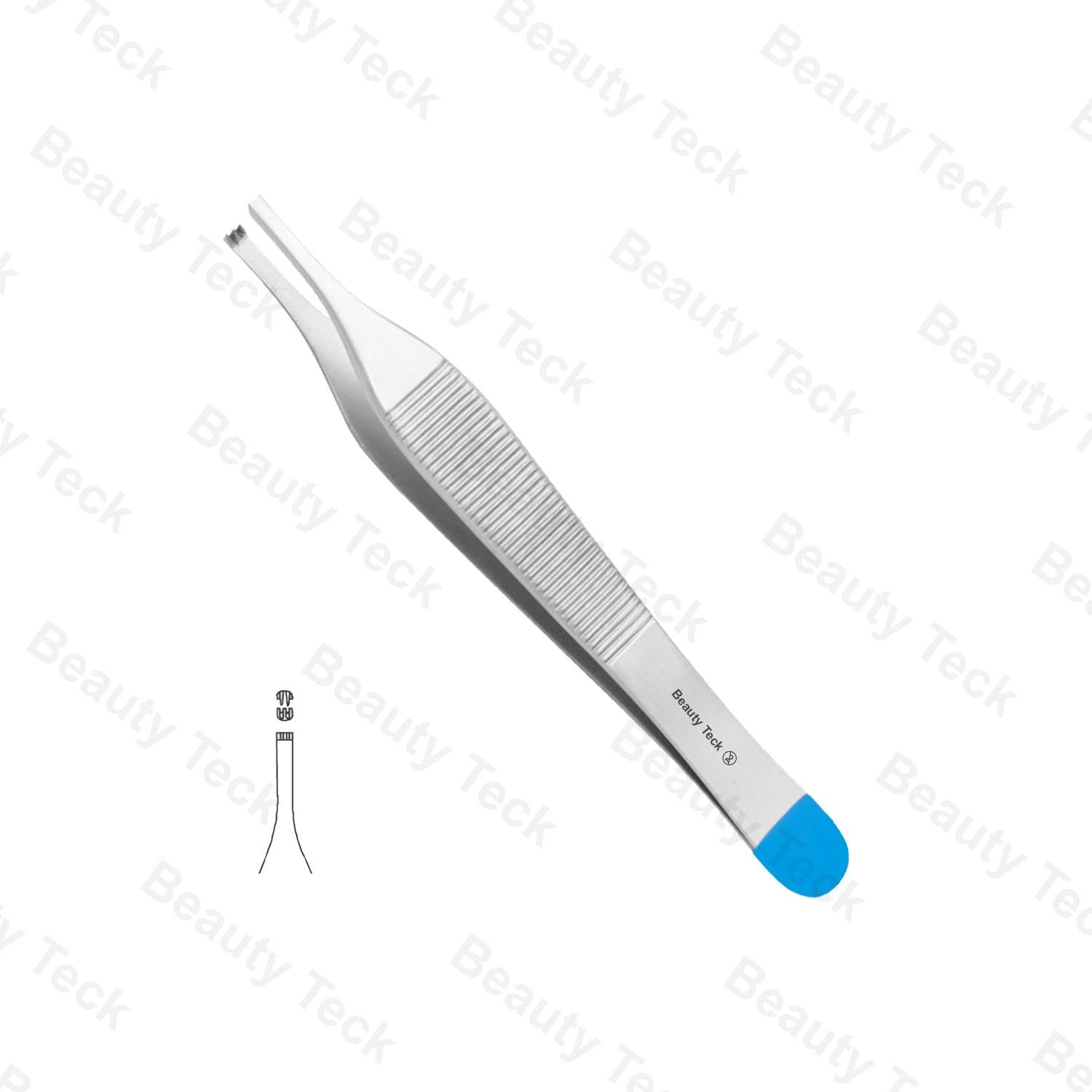 Single Use Adson Tissue Forceps,2x3 Teeth(Standard)