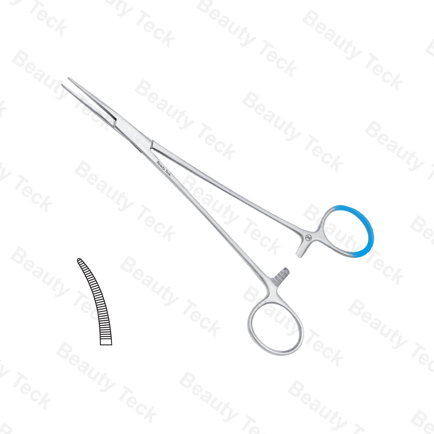 Single Use Birkett Artery Forceps Curved