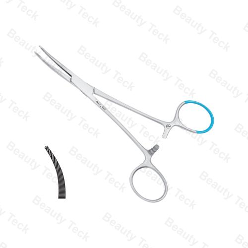 Single Use Crile Forceps Curved