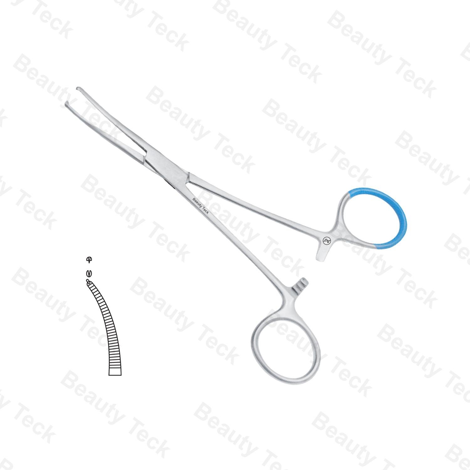 Single Use Crile Kocher Forceps Curved