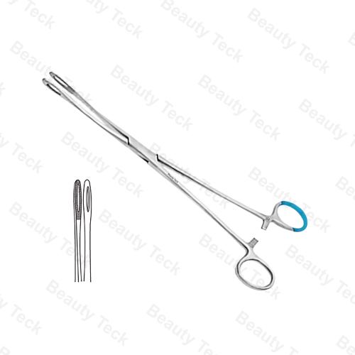 Single Use Foerster Sponge Holding Narrow Forceps Straight