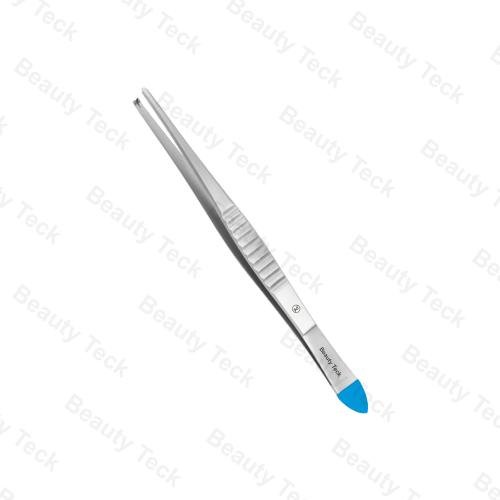 Single-Use Gillies Tissue Forceps 1x2 Teeth Standard