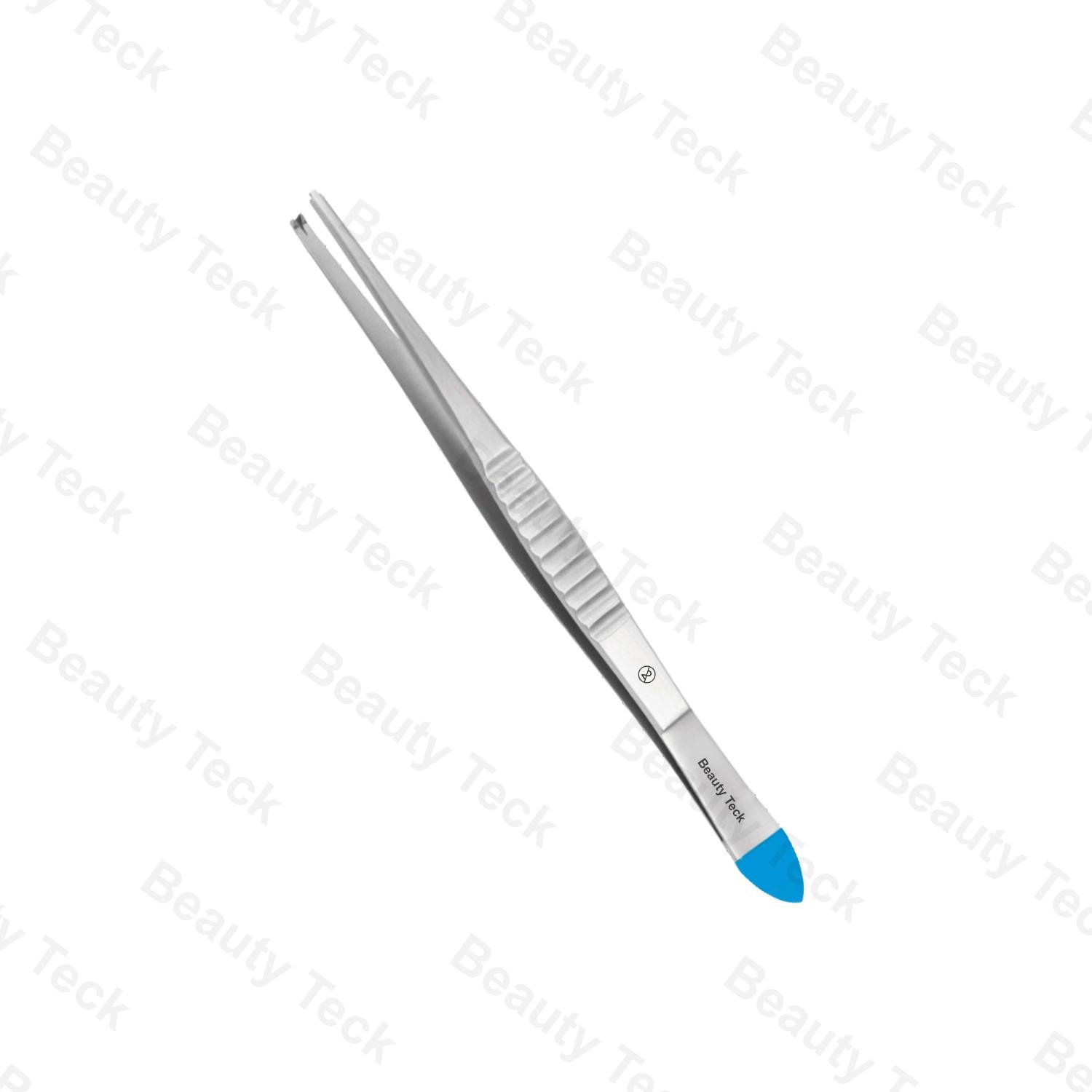 Single-Use Gillies Tissue Forceps 1x2 Teeth Standard