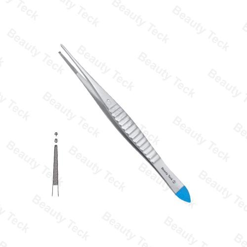 Single-Use Gillies Tissue Forceps With 1x2 Teeth