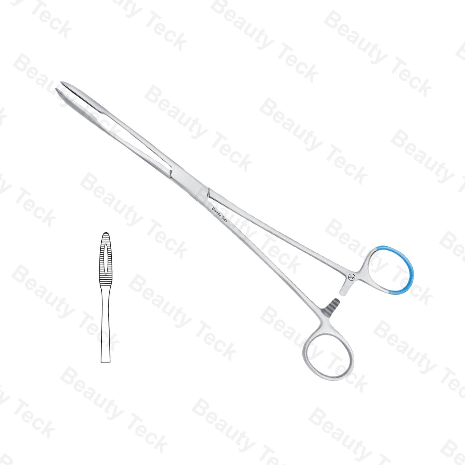 Single Use Gross Maier Sponge  Forceps Straight