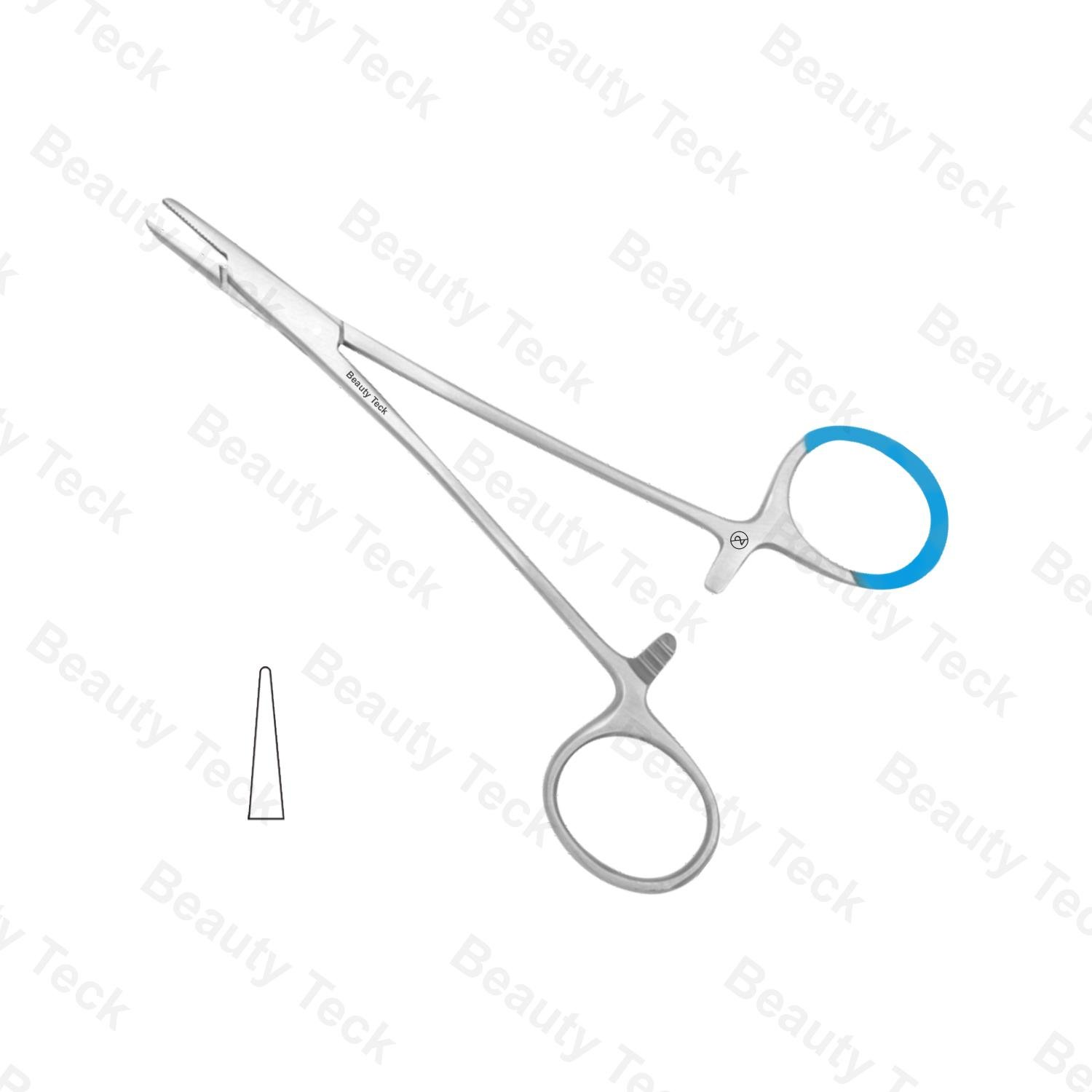 Single Use Halsey Needle Holder Smooth Jaws