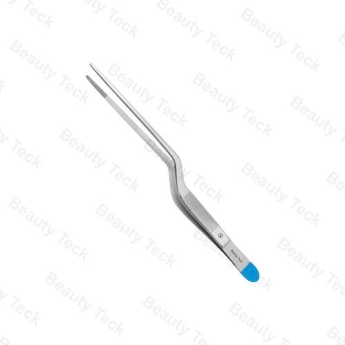 Single-Use Jansen Tissue Forceps Bayonet Shaped