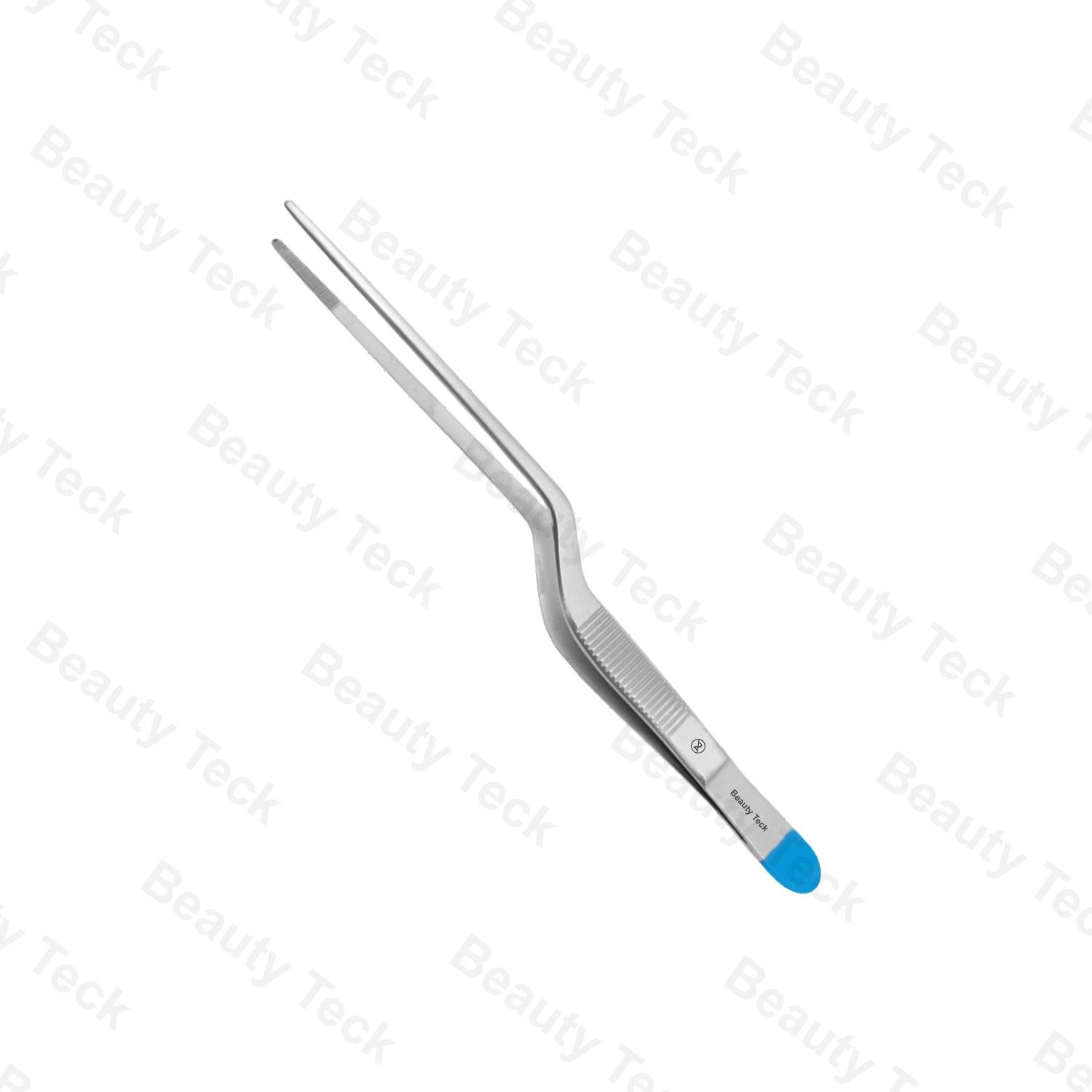 Single-Use Jansen Tissue Forceps Bayonet Shaped