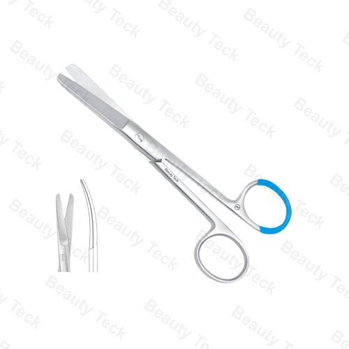 Single Use Surgical Scissors Blunt/Blunt Curved