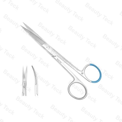 Single Use Surgical Scissors Sharp/Sharp Curved